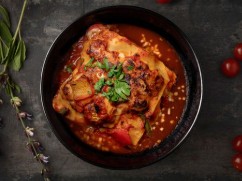 a picture of some delicous lasagna